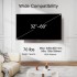 TDOO TV Wall Mount, Full Motion TV Wall Bracket for Most 32-60 Inch TV/Flat Screen/LED/LCD/Monitors, Swivel Tilt TV Stand With Articulating Arms, Rotating, Max VESA 400x400mm up to 70lbs