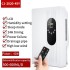 TDOO Home Dehumidifier, Ultra Quiet Auto Shut Off, Portable Small Compact Dehumidifier, Two Modes and Humidity Control, Ultra Quiet Dehumidifier, 2200ML Water Tank (White A)