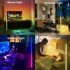 Corner Floor Lamp, Smart RGB Floor Lamp, Dimmable LED Corner Lamp With Music Sync Color Changing APP Control Remote, 56