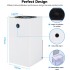 INGUNAR Dehumidifier,34OZ Dehumidifiers for Bathroom Bedroom, Dehumidifier with Auto Shut Off Function, Ultra-Quiet, Ideal for Closets and Bathrooms