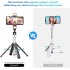 Portable Selfie Stick with Fill Light, Handheld Phone Tripod Stand with Detachable Wireless Remote, Selfie Stick Tripod for iPhone 14 13 12 11 pro Xs Max Xr X 8 7 Plus, Android Moto Samsung, More