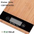 TDOO Kitchen Scale, Premium Stainless Steel Food Scales Weight Grams and Oz for Baking and Cooking, Precision with 0.1oz/1g (11lb/5kg) (5kg/11b)