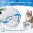 Cat Water Fountain Filters - 2 Sets Activated Professional Removable Circle Reusable Fountain Carbon Filter Drink Fountain Filter for TDOO