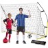 12x6ft Portable Backyard Soccer Goal, Kids Adults Soccer Net and Frame for Home Backyard Practice Training Goals Soccer Field Equipment, Adult Portable Football Shooting Training Aid with Carry Bag