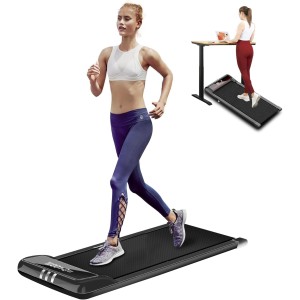 Treadmills for Home Machine, 2.25 HP Smart Running Treadmill with Cushioning System, 220 lb Capacity, for Home Fitness Jogging Walking