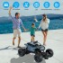 TDOO Remote Control Car For Kids,1:16 Scale Rechargeable RC Car Monster Trucks with Head Lights,2.4GHz RC Car Vehicle Truck Crawler with Rechargeable Batteries for Boys Kids and Adults(A)