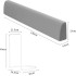 INGUNAR Baby Bed Rail Guard Barrier for Baby Portable Safety Adjustable Height Falling Protector Fence Foldable Safeguard Bed Rails Single Side Bed for Newborn Toddler Kids (Pack of 1) (150 cm, Grey)