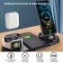 TDOO Wireless Charger, 6 in 1 Wireless Fast Charging Station for Apple Watch/AirPods Pro/iPhone 12 Series/SE 2020/iPhone X/XS/XS Max/XR/8/8 Plus/iPhone 11/11 Pro/11 Pro Max Samsung S20/S10 (C), USB