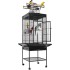 Bird Cage, Bird Carrier Gardening Decor Birdhouses Large Rolling Metal Bird Cage Parrot Cage for Parakeets Cockatiels, Birdcage Durable Frame with Perch Stand and Wheels