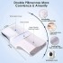 Memory Foam Pillow Ergonomic Cervical Support Pillow for Head Neck and Shoulder Pain Relief Sleeping Orthopedic Pillow for Side，Back, Stomach Sleepers