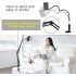 Tablet Stand Adjustable,Foldable Tablet Stand for Bed,Aluminum Universal Flexible Tablet Holder with 360 Degree Rotation for iPad/iPhoneX/iPad Pro/N-Switch,or Other 4.7~12.9 Inches Devices (AA)