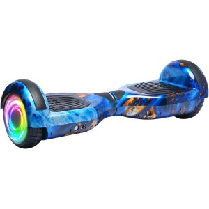 6.5inch Smart Electric Scooter 2 Wheels Self Balancing Scooter，Hoverboard with Self Balancing and Active Balance Technology,with Bluetooth Speakers and LED Lights for Kids Adults Gifts