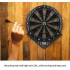 Electronic Dart Board, Durable Plastic Dart with 6 Darts 24 Soft Tips, 18 Games 159 Variations, Dart Target with LCD Scoring Screen，3 AA Dry Battery Operated, for Offices, Parties, Homes………