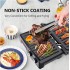 2800W Contact Panini Press Grill with Variable Temperature Control, Time Control, Non-Stick, 3 Grill Positions for Panini, Burger, Sandwich, Pizza, Steak, Chicken, Fish, Vegetables, Stainless Steel