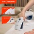 1500-Watt Steamer for Clothes, Portable Handheld Garment Steamer, 15s Heating, Lockout and Auto Shutoff Iron 200ml，2-in-1 Fabric Wrinkle Remover Home Travel, Detachable Water Tank (BLUE 1)