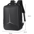 Laptop Backpack, Anti-Theft Waterproof Business Travel Computer Backpack, Gaming Laptop Bag with USB Charging Port and Password Lock(15.6 in, 17.3 in, Black)