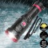 1500 Lumen Dive Light Underwater LED Flashlight, 150M IPX8 Waterproof Diving Torch, 3 Modes Handheld Flashlight, Built in Rechargeable Battery and Charger