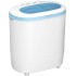 INGUNAR 4.5Kg Top Load Baby Washing Machine, Portable Twin Tub Washing Machine, Ideal for Home, Hostels & Kitchen (White and Blue)