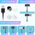 10'' Ring Light with 67'' Adjustable Extendable Tripod Stand, LED Circle Selfie Ringlight with Phone Holder for Live Stream/Makeup/YouTube/TikTok/Photography/Blogging,Compatible with iPhone Android