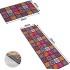 Kitchen Rugs and Mats Washable [2 PCS],Non-Skid Soft Absorbent Kitchen Mats Set for Floor,Comfort Runner Rug Carpets for Kitchen Floor,Sink,Laundry,Hallway,Dinning Room,Office (40*60cm+40*120cm-1)