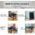 INGUNAR Desk-Home Office Desks,Folding Table, Computer Table, Study Table, Portable Table Suitable For Various Scenarios, Foldable Without Assembly, 100 * 60 * 75CM