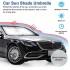 TDOO Car Sun Shade,for Car Front Windshield, Car Umbrella Sun Shade Cover, Foldable UV Reflector And Heat, Sunshade for Cars, Fits Most Vans SUVS (57 x 31 In) (A)