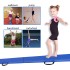 Folding Balance Beam, Gymnastics Floor Beam for Kids/Adults, Non Slip Rubber Base Gymnastics Beam for Training Home Gym Use